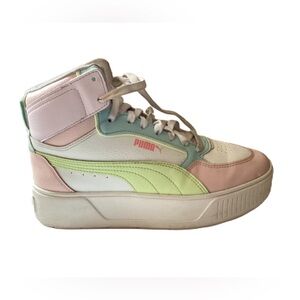 Puma platform hightop sneakers. 7